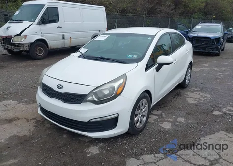 2016 Kia Rio Lx from USA, damaged, VIN KNADM4A3XG6549960